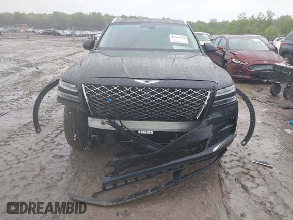 2023 Genesis GV80 z VIN KMUHCESCXPU139647, wystawiony jako IAAI lot #42308214 z przebiegiem 33 177 mil mil oraz . Historia ofert i sprzedaży dostępna na DreamBid. Obrazek 6.