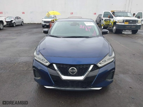 2021 Nissan Maxima SV with VIN 1N4AA6CV0MC514002, listed as a IAAI auction lot 41871338 with 53,106 mi miles. Bid and sale history available at carsss.com. Image 12.