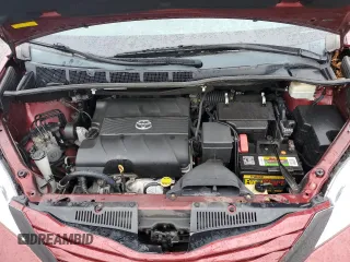 2015 Toyota Sienna LE AAS with VIN 5TDKK3DCXFS537375, listed as a Copart auction lot 51580235 with 77,389 mi miles and Salvage Title. Bid and sale history available at carsss.com. Image 14.