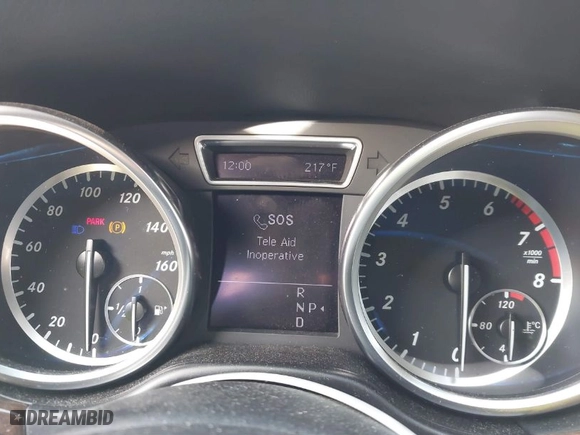 2012 Mercedes-Benz M-Class ML 350 with VIN 4JGDA5HB5CA095117, listed as a IAAI auction lot 41562564 with 76,378 mi miles. Bid and sale history available at carsss.com. Image 7.