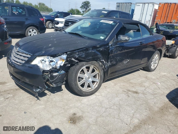 2008 Chrysler Sebring Touring with VIN 1C3LC55RX8N573144, listed as a Copart auction lot 68868864 with 158,689 mi miles and Salvage Title. Bid and sale history available at carsss.com. Image 1.