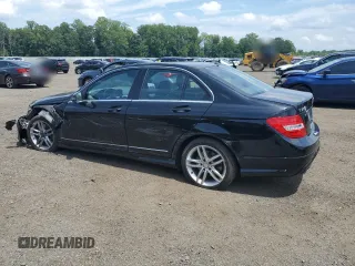 2013 Mercedes-Benz C 300 Sport with VIN WDDGF8AB9DR281282, listed as a Copart auction lot 62653125 with 128,227 mi miles and Salvage title. Bid and sale history available at DreamBid. Image 2.