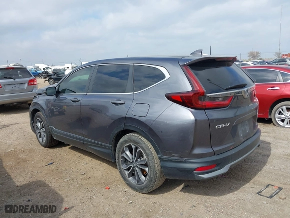 2021 Honda CR-V EX with VIN 2HKRW1H52MH423974, listed as a IAAI auction lot 41531576 with 89,438 mi miles. Bid and sale history available at carsss.com. Image 14.