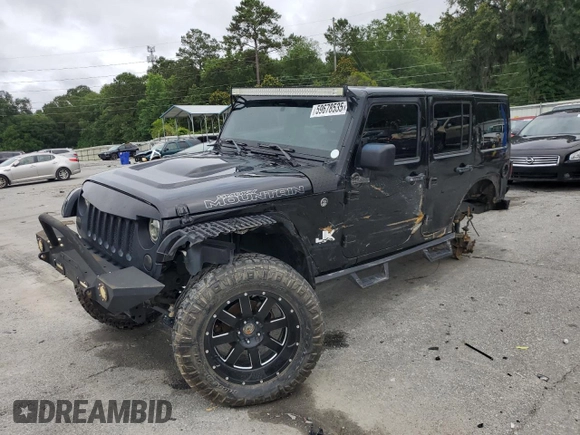 2017 Jeep Wrangler Unlimited Sahara с VIN 1C4BJWEG3HL699780, выставлен на аукционе Copart как лот 59678535 с пробегом 94 436 миль миль и Чистый • Clean title. История ставок и продаж доступна на DreamBid. Изображение 1.