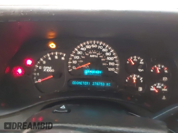 2005 Chevrolet Suburban LT z VIN 1GNFK16Z85R181312, wystawiony jako IAAI lot #41013350 z przebiegiem 270 753 mil mil oraz . Historia ofert i sprzedaży dostępna na DreamBid. Obrazek 7.