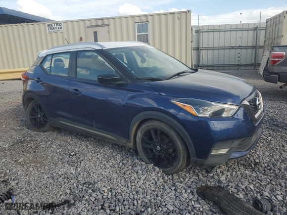 2020 Nissan Kicks SR with VIN 3N1CP5DV7LL516216, listed as a Copart auction lot 52016225 with 103,137 mi miles and Clean Title. Bid and sale history available at carsss.com. Image 4.