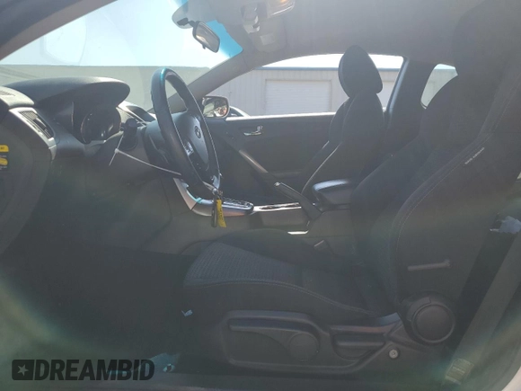 2012 Hyundai Genesis Coupe 2.0T with VIN KMHHT6KD7CU065496, listed as a Copart auction lot 59606335 with 98,008 mi miles and Salvage title. Bid and sale history available at DreamBid. Image 7.