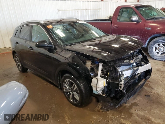 2022 Kia Niro LXS with VIN KNDCB3LC3N5539575, listed as a Copart auction lot 86313304 with 53,177 mi miles and Salvage Title. Bid and sale history available at carsss.com. Image 4.