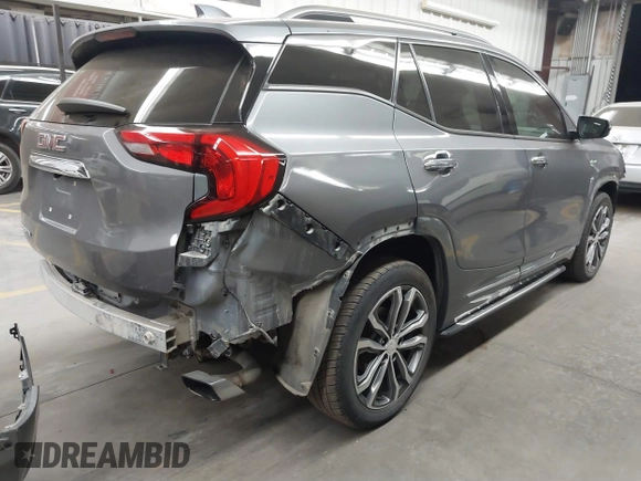 2018 GMC Terrain Denali with VIN 3GKALSEX7JL152167, listed as a IAAI auction lot 41022650 with 92,219 mi miles and . Bid and sale history available at DreamBid. Image 4.
