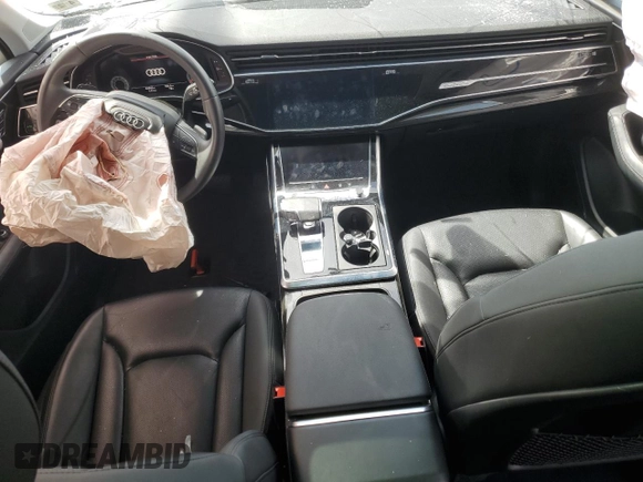 2022 Audi Q7 Prestige with VIN WA1VXBF70ND013584, listed as a Copart auction lot 54179315 with Not provided miles and Salvage title. Bid and sale history available at DreamBid. Image 8.