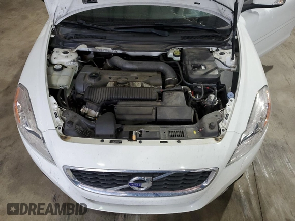2013 Volvo C70 T5 with VIN YV1672MC1DJ140462, listed as a Copart auction lot 46996705 with 59,847 mi miles and Salvage Title. Bid and sale history available at carsss.com. Image 11.