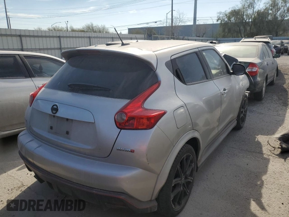 2013 Nissan Juke SL with VIN JN8AF5MV6DT220547, listed as a Copart auction lot 43842625 with 127,701 mi miles and Salvage Title. Bid and sale history available at DreamBid. Image 3.