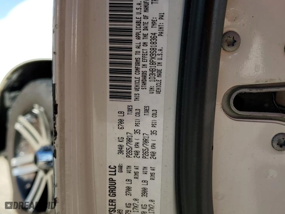2009 Dodge Ram 1500 ST with VIN 1D3HB18PX9S818364, listed as a Copart auction lot 43652115 with 178,183 mi miles and Clean Title. Bid and sale history available at carsss.com. Image 12.