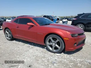 2014 Chevrolet Camaro LT with VIN 2G1FB1E32E9206715, listed as a Copart auction lot 51852915 with 36,392 mi miles and Salvage title. Bid and sale history available at DreamBid. Image 4.