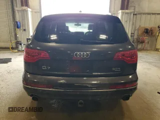 2014 Audi Q7 Premium Plus with VIN WA1LGAFE1ED000987, listed as a Copart auction lot 61852995 with 174,768 mi miles and Non repairable. Bid and sale history available at DreamBid. Image 6.