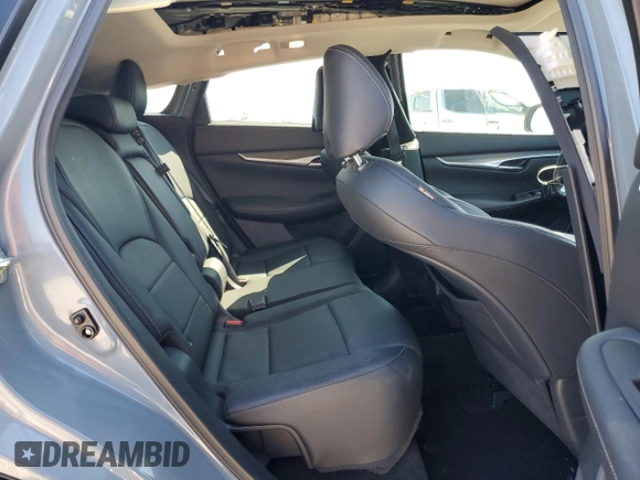 2022 Infiniti QX50 LUXE with VIN 3PCAJ5BA6NF122374, listed as a Copart auction lot 46030365 with 25,287 mi miles and Salvage Title. Bid and sale history available at carsss.com. Image 11.