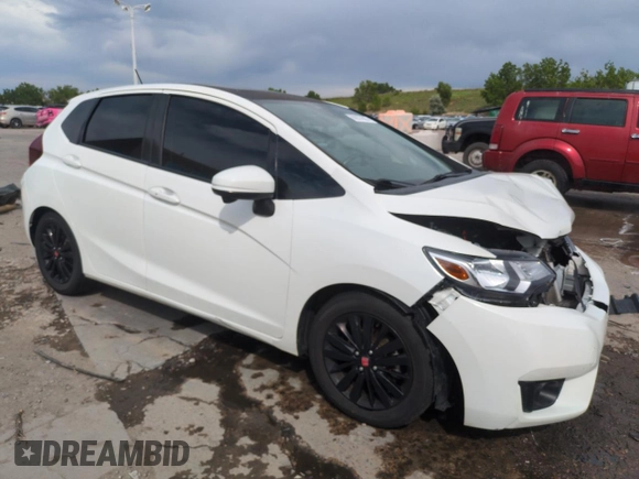 2016 Honda Fit EX with VIN JHMGK5H78GX010654, listed as a Copart auction lot 60937685 with 143,433 mi miles and Salvage title. Bid and sale history available at DreamBid. Image 4.