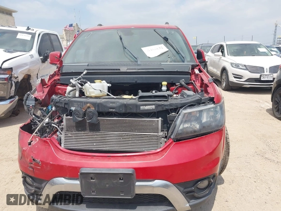 2017 Dodge Journey Crossroad Plus with VIN 3C4PDCGB0HT516790, listed as a IAAI auction lot 42163532 with 83,189 mi miles. Bid and sale history available at carsss.com. Image 12.
