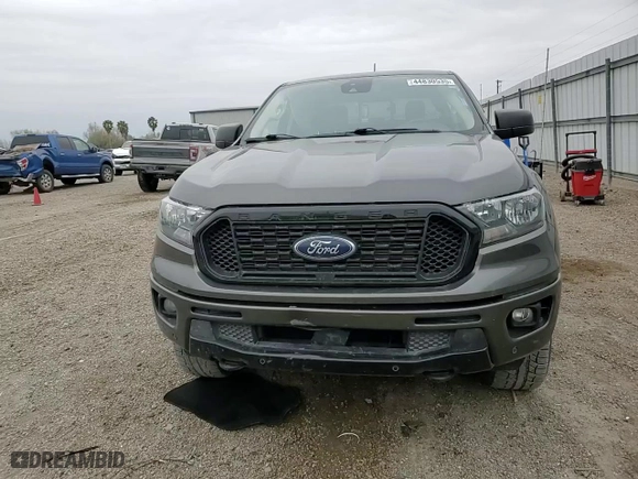 2020 Ford Ranger XL with VIN 1FTER4FH5LLA64666, listed as a Copart auction lot 44830535 with 57,182 mi miles and Salvage Title. Bid and sale history available at carsss.com. Image 11.