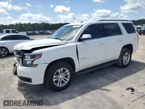 2017 Chevrolet Tahoe LS with VIN 1GNSCAKC3HR339041, listed as a Copart auction lot 61076165 with 161,652 mi miles and Salvage title. Bid and sale history available at DreamBid. Image 1.