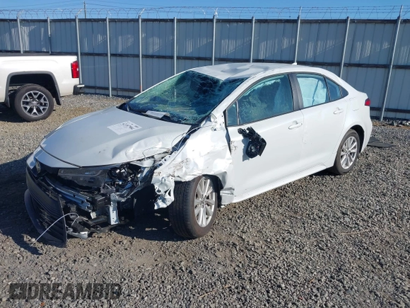 2024 Toyota Corolla LE with VIN 5YFB4MDE2RP152441, listed as a IAAI auction lot 42187904 with 8,599 mi miles and . Bid and sale history available at DreamBid. Image 18.