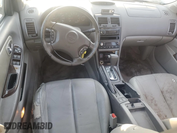 2001 Nissan Maxima GXE z VIN JN1CA31D11T828767, wystawiony jako Copart lot #69504024 z przebiegiem 177 431 mil mil oraz Szkoda całkowita • Salvage title. Historia ofert i sprzedaży dostępna na DreamBid. Obrazek 8.