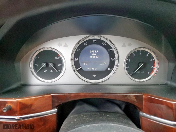 2010 Mercedes-Benz GLK-Class GLK 350 with VIN WDCGG5GBXAF392458, listed as a Copart auction lot 45335385 with 155,657 mi miles and Salvage Title. Bid and sale history available at carsss.com. Image 9.