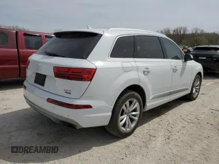2017 Audi Q7 Premium Plus with VIN WA1LAAF70HD014757, listed as a Copart auction lot 52191525 with 92,788 mi miles and Salvage Title. Bid and sale history available at DreamBid. Image 3.