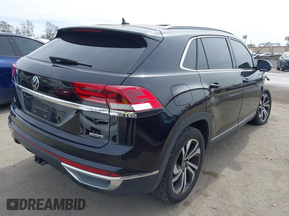 2021 Volkswagen Atlas SEL Premium with VIN 1V2TE2CA6MC220132, listed as a IAAI auction lot 41688148 with 57,249 mi miles and . Bid and sale history available at DreamBid. Image 4.