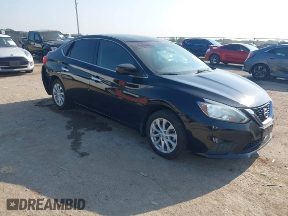 2019 Nissan Sentra S z VIN 3N1AB7AP3KY218433, wystawiony jako IAAI lot #42049945 z przebiegiem 108 874 mil mil oraz . Historia ofert i sprzedaży dostępna na DreamBid. Obrazek 1.