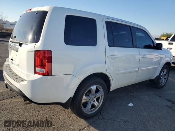 2015 Honda Pilot EX-L with VIN 5FNYF3H65FB015857, listed as a Copart auction lot 75036414 with 138,196 mi miles and Salvage Title. Bid and sale history available at carsss.com. Image 3.
