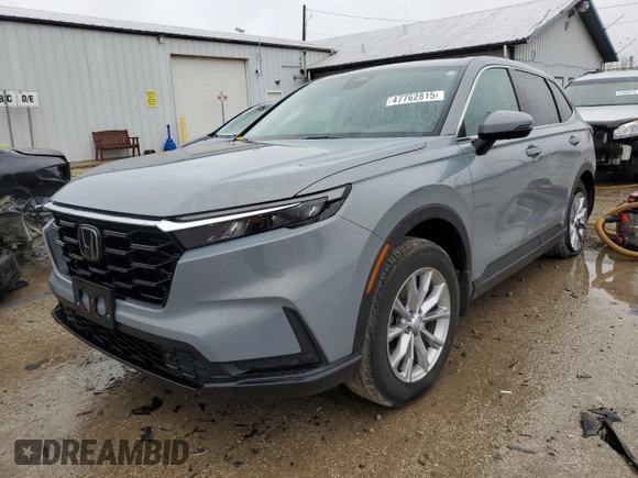 2024 Honda CR-V EX-L with VIN 7FARS4H76RE000467, listed as a Copart auction lot 47762815 with 27,274 mi miles and Salvage Title. Bid and sale history available at carsss.com. Image 1.