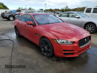 2018 Jaguar XE 25t Prestige with VIN SAJAK4FX4JCP24351, listed as a Copart auction lot 74556834 with 66,406 mi miles and Salvage Title. Bid and sale history available at carsss.com. Image 4.