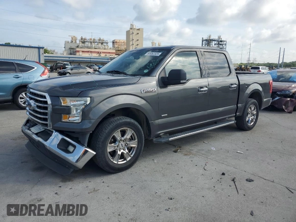 2015 Ford F-150 XL with VIN 1FTEW1CP9FFB87506, listed as a Copart auction lot 60052325 with 262,205 mi miles and Salvage title. Bid and sale history available at DreamBid. Image 1.