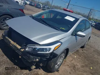 2017 Kia Forte LX with VIN 3KPFK4A74HE025025, listed as a IAAI auction lot 42056326 with 124,293 mi miles and . Bid and sale history available at carsss.com. Image 19.