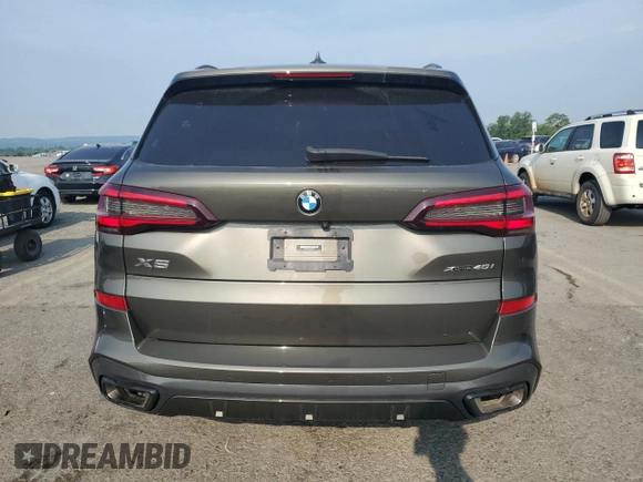 2021 BMW X5 xDrive40i with VIN 5UXCR6C03M9H11275, listed as a Copart auction lot 59954905 with 48,890 mi miles and Salvage title. Bid and sale history available at DreamBid. Image 6.