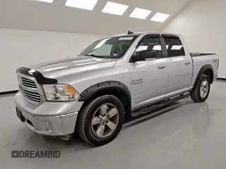 2018 Ram 1500 Big Horn z VIN 3C6RR7LG6JG264830, wystawiony jako Copart lot #58584895 z przebiegiem 93 531 mil mil oraz Czysty tytuł • Clean title. Historia ofert i sprzedaży dostępna na DreamBid. Obrazek 1.
