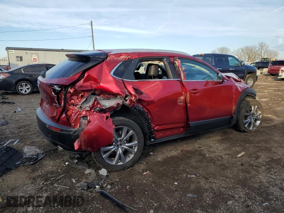2024 Mazda CX-30 2.5 S Preferred Package with VIN 3MVDMBCM6RM620912, listed as a Copart auction lot 44144395 with 5,784 mi miles and Salvage Title. Bid and sale history available at carsss.com. Image 3.
