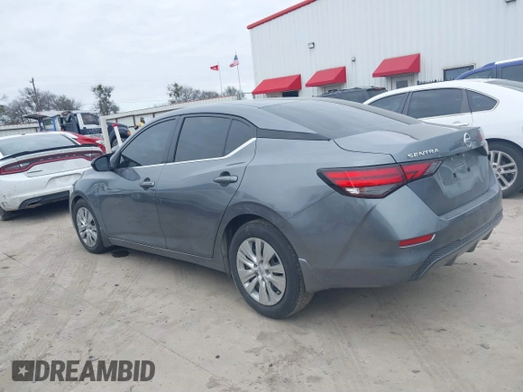 2020 Nissan Sentra S with VIN 3N1AB8BV4LY264955, listed as a IAAI auction lot 41633856 with 14,631 mi miles. Bid and sale history available at carsss.com. Image 14.