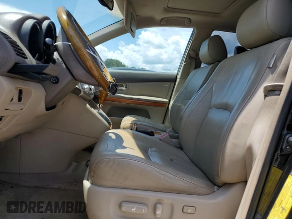 2006 Lexus RX 330 z VIN 2T2HA31U36C091567, wystawiony jako Copart lot #64073115 z przebiegiem 205 562 mil mil oraz Szkoda całkowita • Salvage title. Historia ofert i sprzedaży dostępna na DreamBid. Obrazek 7.