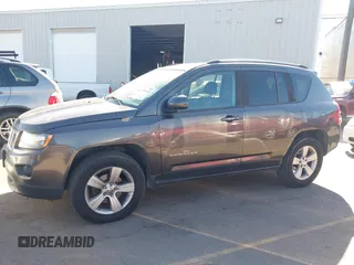 2016 Jeep Compass High Altitude with VIN 1C4NJDEB1GD758355, listed as a IAAI auction lot 42785665 with 76,742 mi miles and . Bid and sale history available at DreamBid. Image 14.