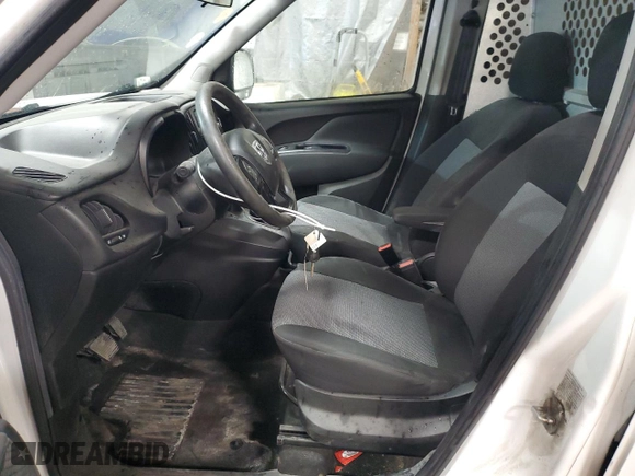 2018 Ram ProMaster City Cargo Van Tradesman with VIN ZFBERFAB2J6K39842, listed as a Copart auction lot 48496975 with 235,277 mi miles and Clean Title. Bid and sale history available at carsss.com. Image 7.