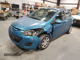 2012 Mazda 2 Sport with VIN JM1DE1KY3C0147056, listed as a Copart auction lot 86905894 with 183,314 mi miles and Salvage Title. Bid and sale history available at carsss.com. Image 1.