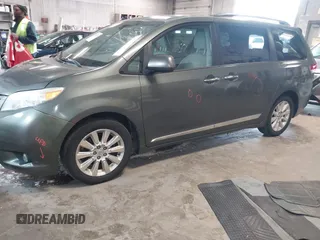 2013 Toyota Sienna XLE with VIN 5TDDK3DC9DS061903, listed as a IAAI auction lot 42067873 with 166,341 mi miles and . Bid and sale history available at DreamBid. Image 2.