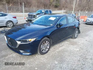 2021 Mazda 3 S with VIN JM1BPAAL5M1344295, listed as a IAAI auction lot 41499549 with 35,513 mi miles and . Bid and sale history available at DreamBid. Image 2.