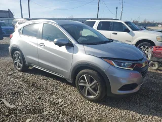 2022 Honda HR-V EX-L with VIN 3CZRU6H71NM741224, listed as a Copart auction lot 49439515 with 27,961 mi miles and Salvage Title. Bid and sale history available at carsss.com. Image 4.