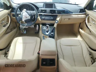 2014 BMW 3 Series 320i with VIN WBA3B1C50EK130907, listed as a Copart auction lot 53980565 with 0 mi miles and Non Repairable. Bid and sale history available at carsss.com. Image 8.