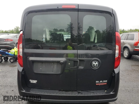 2022 Ram ProMaster City Cargo Tradesman with VIN ZFBHRFAB3N6X32996, listed as a Copart auction lot 57063825 with Not provided miles and Salvage title. Bid and sale history available at DreamBid. Image 6.