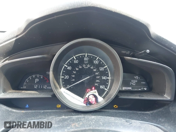 2018 Mazda 3 Touring with VIN 3MZBN1V34JM261565, listed as a IAAI auction lot 41795238 with 121,112 mi miles. Bid and sale history available at carsss.com. Image 7.