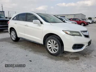 2017 Acura RDX Technology with VIN 5J8TB3H59HL012989, listed as a Copart auction lot 57475625 with 55,087 mi miles and Clean title. Bid and sale history available at DreamBid. Image 4.